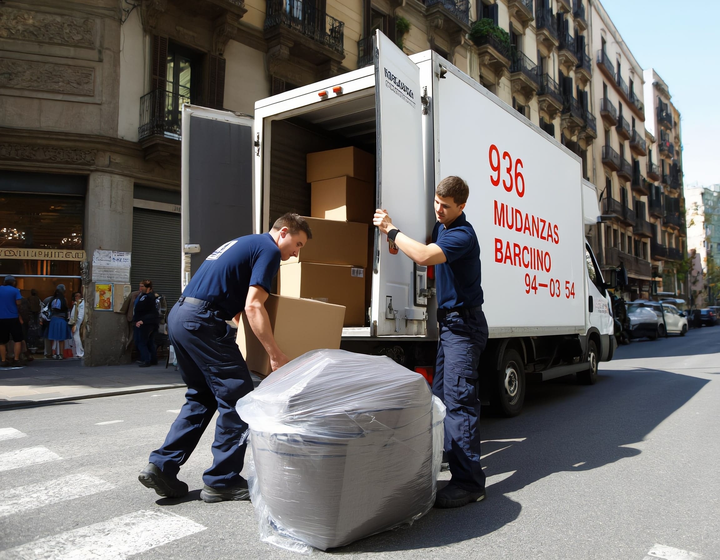 Mudanzas locales en la Ràpita 