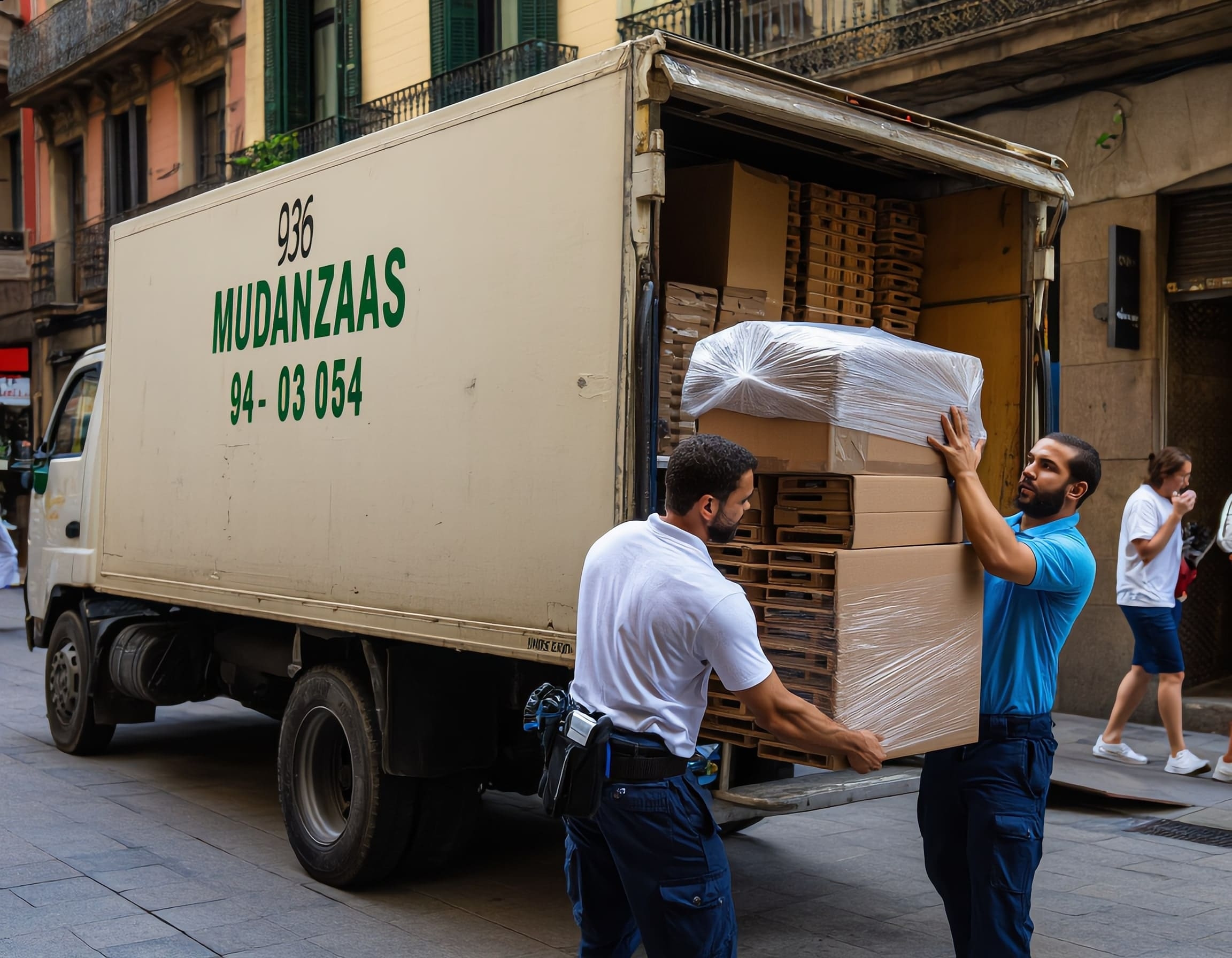 Mudanzas locales en la Bisbal del Penedès 