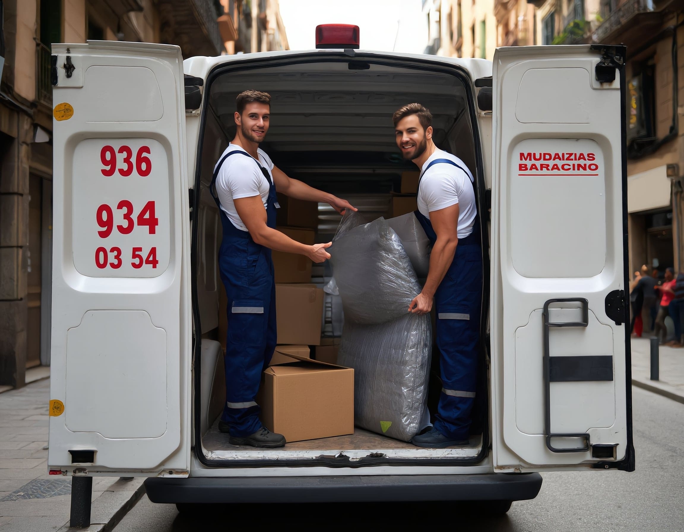 Mudanzas locales en l Ampolla 